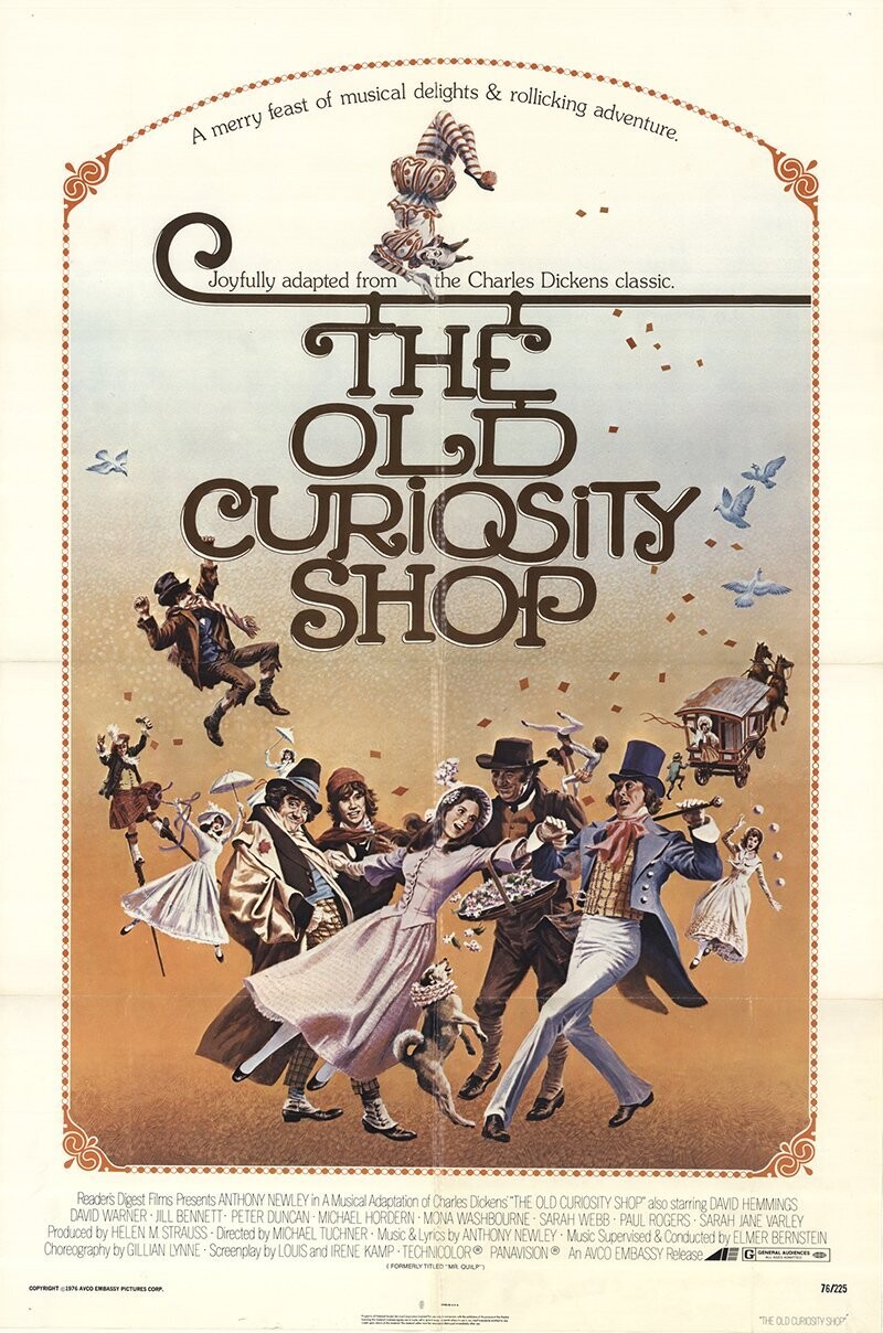 The Old Curiosity Shop DVD - (1975) - Anthony Newley, David Hemmings