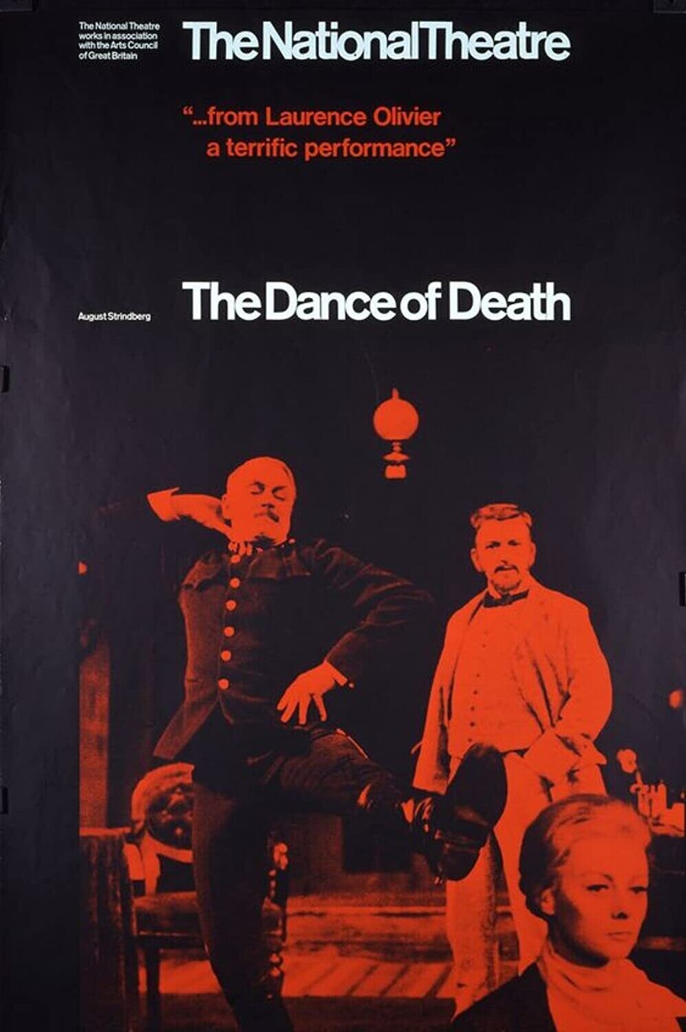 The Dance Of Death DVD - (1969) - Laurence Olivier, Geraldine McEwan, Robert Lang