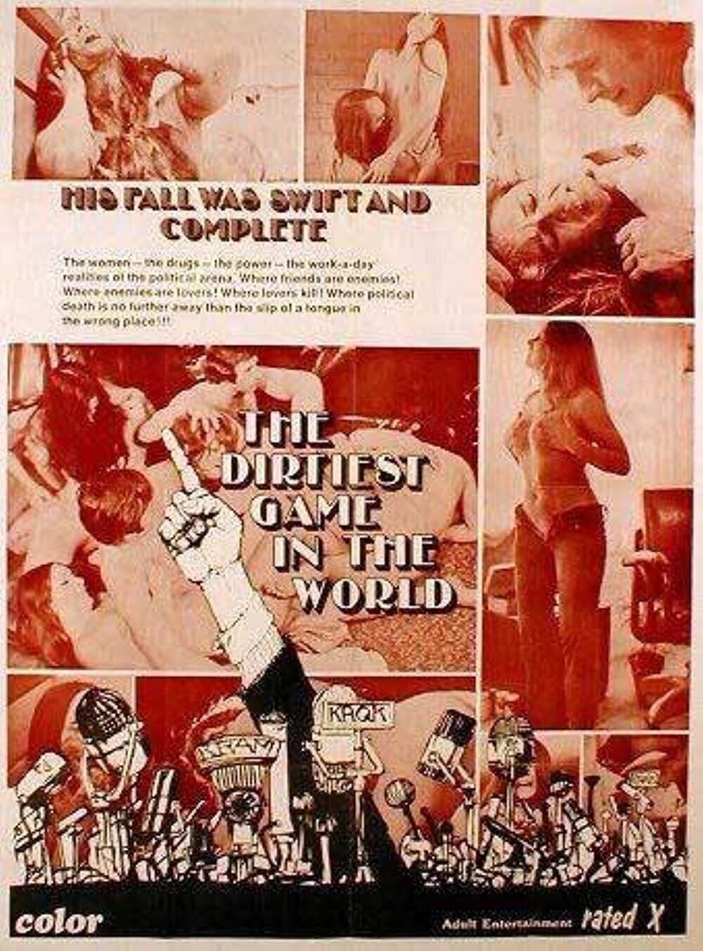 The Dirtiest Game In The World DVD - (1970) - Titus Moede, Bruce Beard, Francis Fey