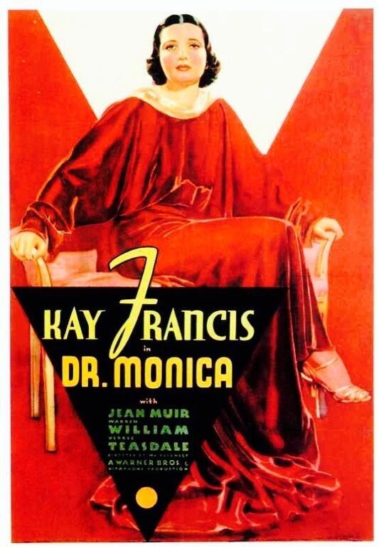 Dr. Monica DVD - (1934) - Kay Francis, Warren William, Jean Muir