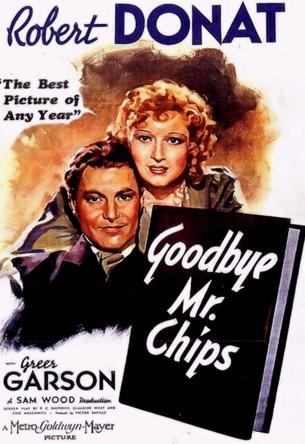 Goodbye Mr Chips DVD - (1939) - Robert Donat, Greer Garson*