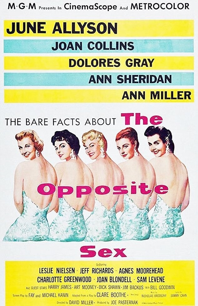 The Opposite Sex DVD - (1956) - June Allyson, Joan Collins, Dolores Gray, Ann Sheridan, Ann Miller, Joan Blondell, Leslie Nielsen