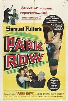 Park Row DVD - (1952) -  Gene Evans, Mary Welch, Bela Kovacs