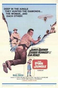 The Pink Jungle DVD - (1968) - James Garner, Eva Renzi, George Kennedy, Nigel Green**
