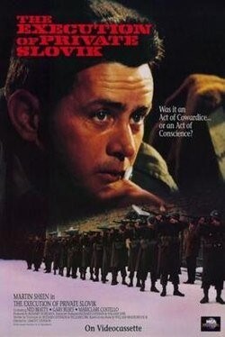 The Execution Of Private Slovik DVD - (1974) - Martin Sheen, Mariclare Costello, Ned Beatty, Gary Busey, Charlie Sheen