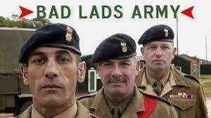 Bad Lads Army Complete Series 1,2,3,4 DVD - (2002-2006) - Voices of Kevin Whately, Dennis Waterman