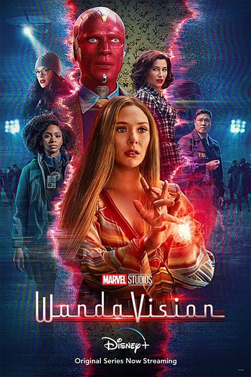 Wandervision Complete Series DVD - (2021) -Elizabeth Olsen, Paul Bettany, Debra Jo Rupp, Fred Melamed, Kathryn Hahn, Teyonah Parris, Randall Park, Kat Dennings, Evan Peters*