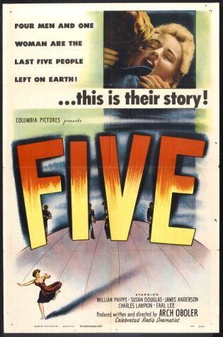 Five DVD - (1951) - William Phipps, Susan Douglas Rubeš, James Anderson, Charles Lampkin, Earl Lee**
