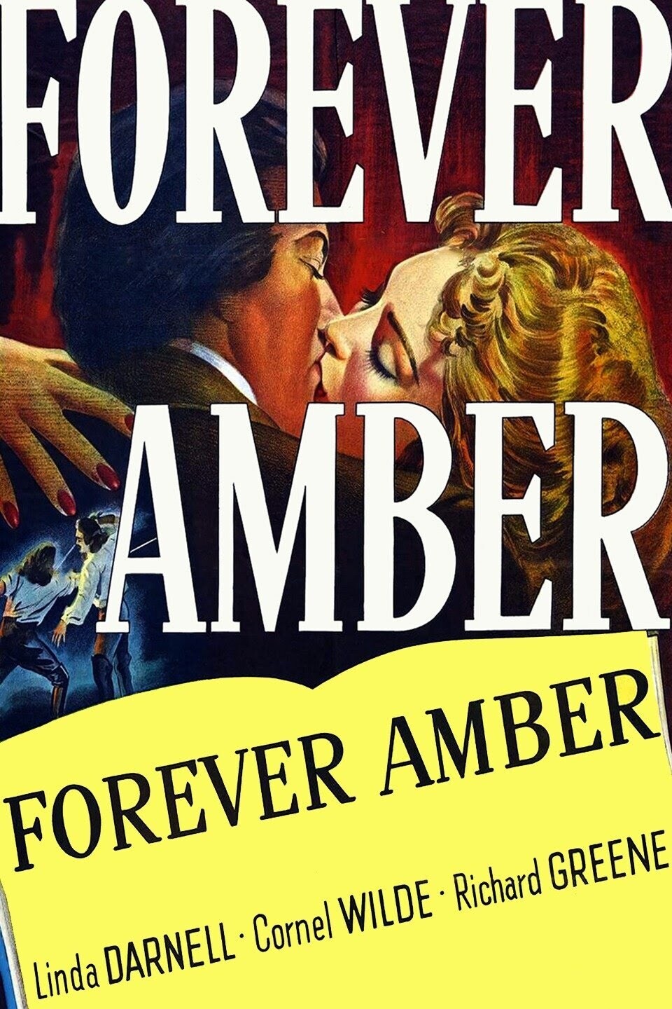 Forever Amber DVD - (1947) - Linda Darnell, Cornel Wilde, Richard Greene, George Sanders