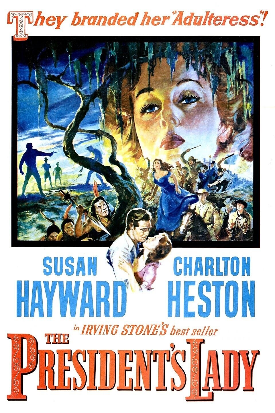 The President's Lady DVD - (1953) - Susan Hayward, Charlton Heston**