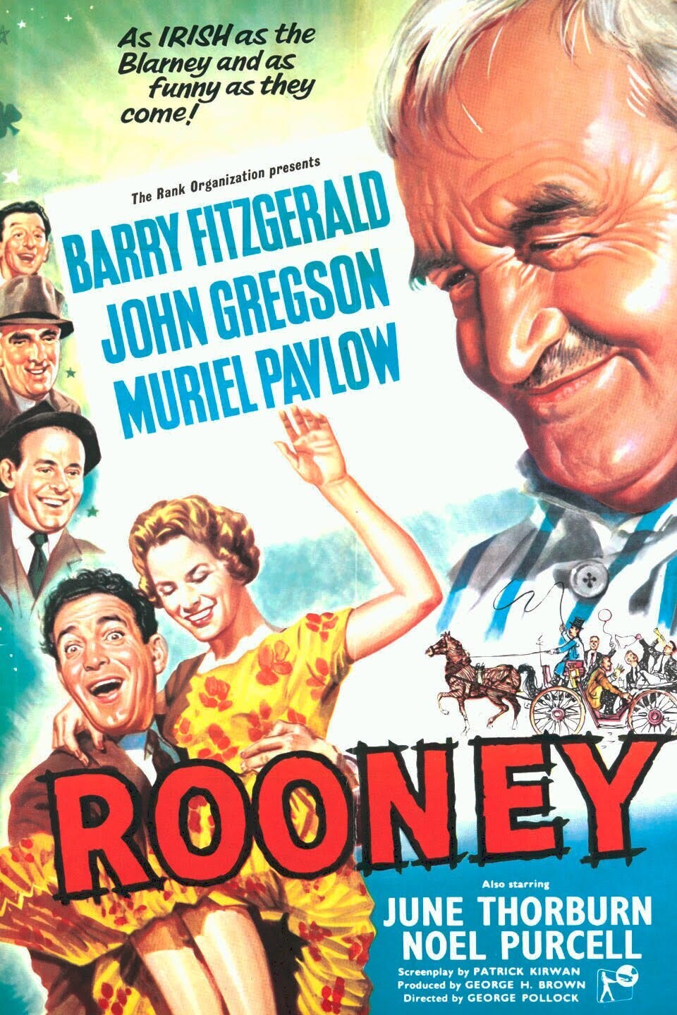 Rooney DVD - (1958) - John Gregson, Muriel Pavlow, Barry Fitzgerald*J