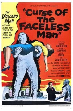 Curse Of The Faceless Man DVD - (1958) -  Richard Anderson, Elaine Edwards, Adele Mara, Luis van Rooten*J