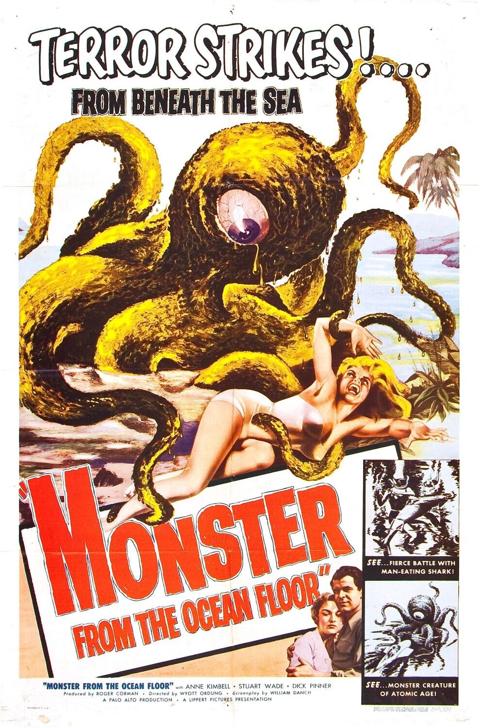 Monster From The Ocean Floor DVD - (1954) -  Anne Kimbell, Stuart Wade, Dick Pinner, David Garcia*J