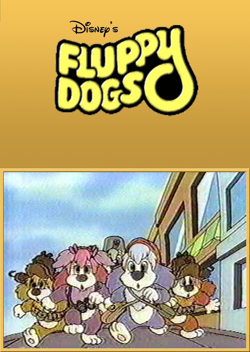 The Fluppy Dogs DVD - (1986) - Marshall Efron, Lorenzo Music, Susan Blu, Hal Smith, Michael Rye ^^