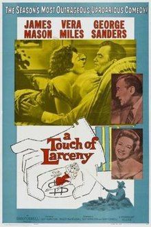 A Touch Of Larceny DVD - (1959) - James Mason, George Sanders, Vera Miles ~~