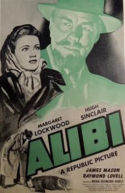 Alibi DVD - (1942) - Margaret Lockwood, Hugh Sinclair, James Mason, Raymond Lovell~~