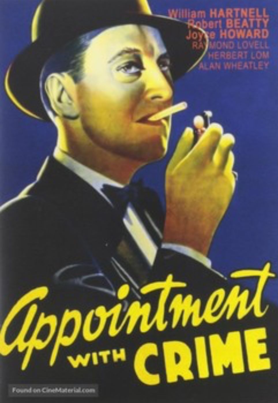 Appointment With Crime DVD - (1946) - William Hartnell, Raymond Lovell, Robert Beatty, Joyce Howard ~~