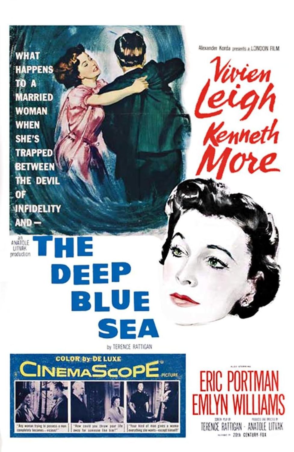The Deep Blue Sea DVD - (1955) - Vivien Leigh, Kenneth More, Eric Portman