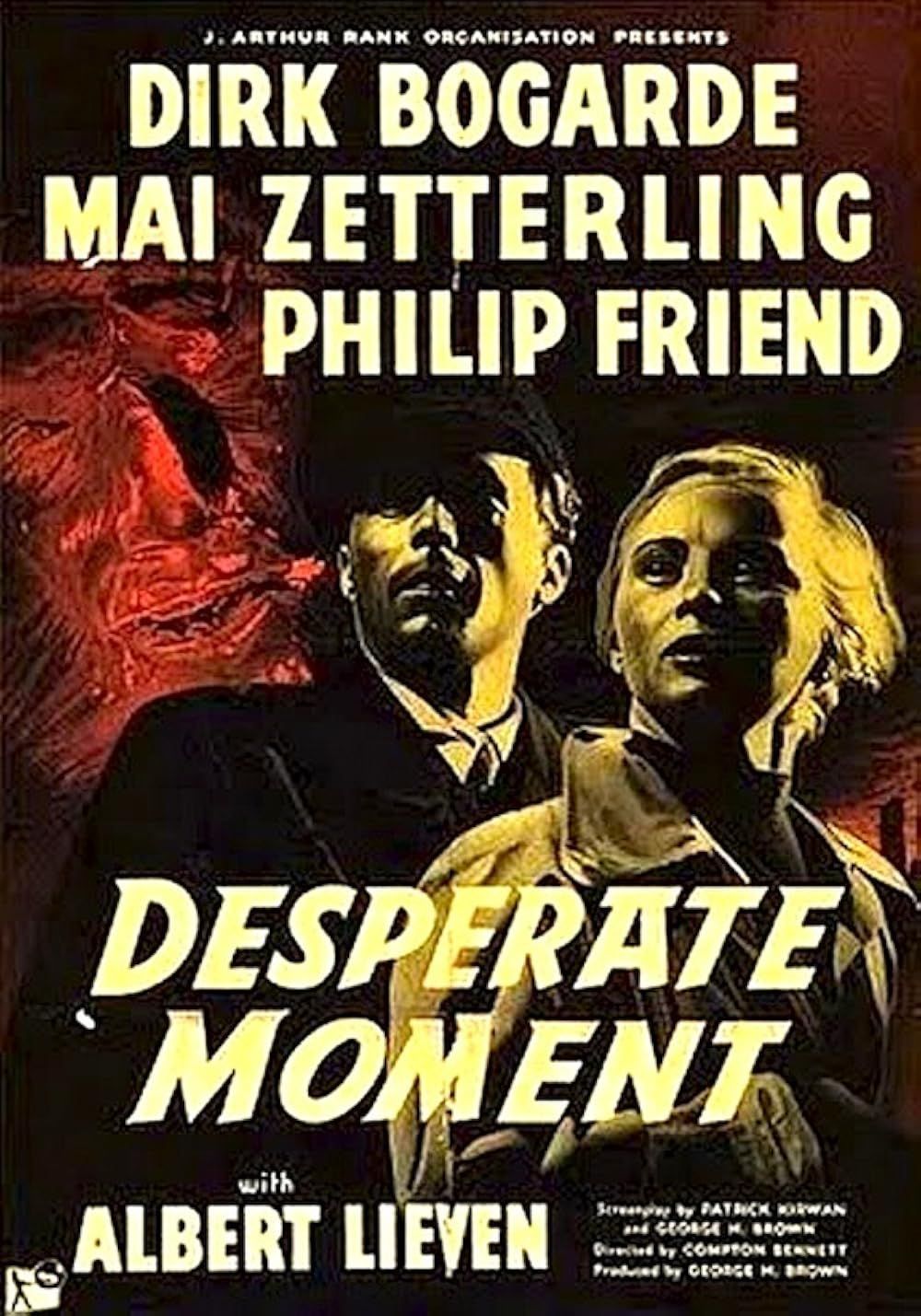 Desperate Moment DVD - (1953) - Dirk Bogarde, Mai Zetterling, Philip Friend