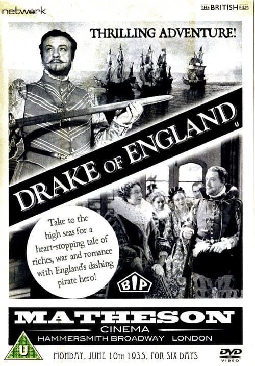Drake Of England - DVD - (1935) - Matheson Lang, Athene Seyler, Jane Baxter, Henry Mollison~~