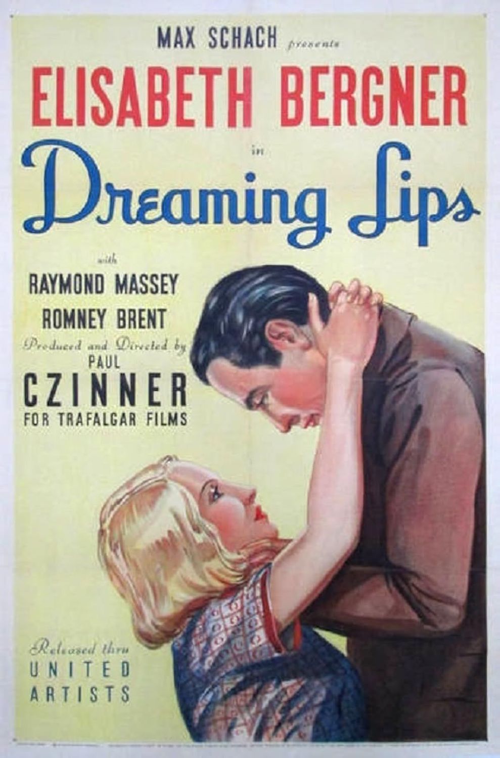 Dreaming Lips - DVD - (1937) - Elisabeth Bergner, Romney Brent, Raymond Massey, Joyce Bland~~
