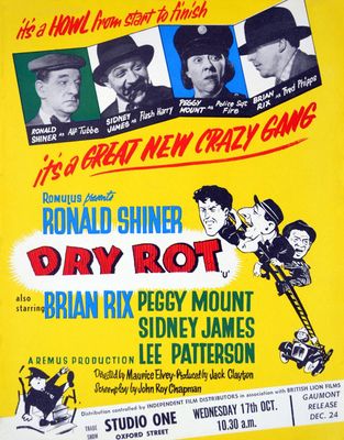 Dry Rot - DVD - (1956) - Ronald Shiner, Brian Rix, Peggy Mount, Sid James~~