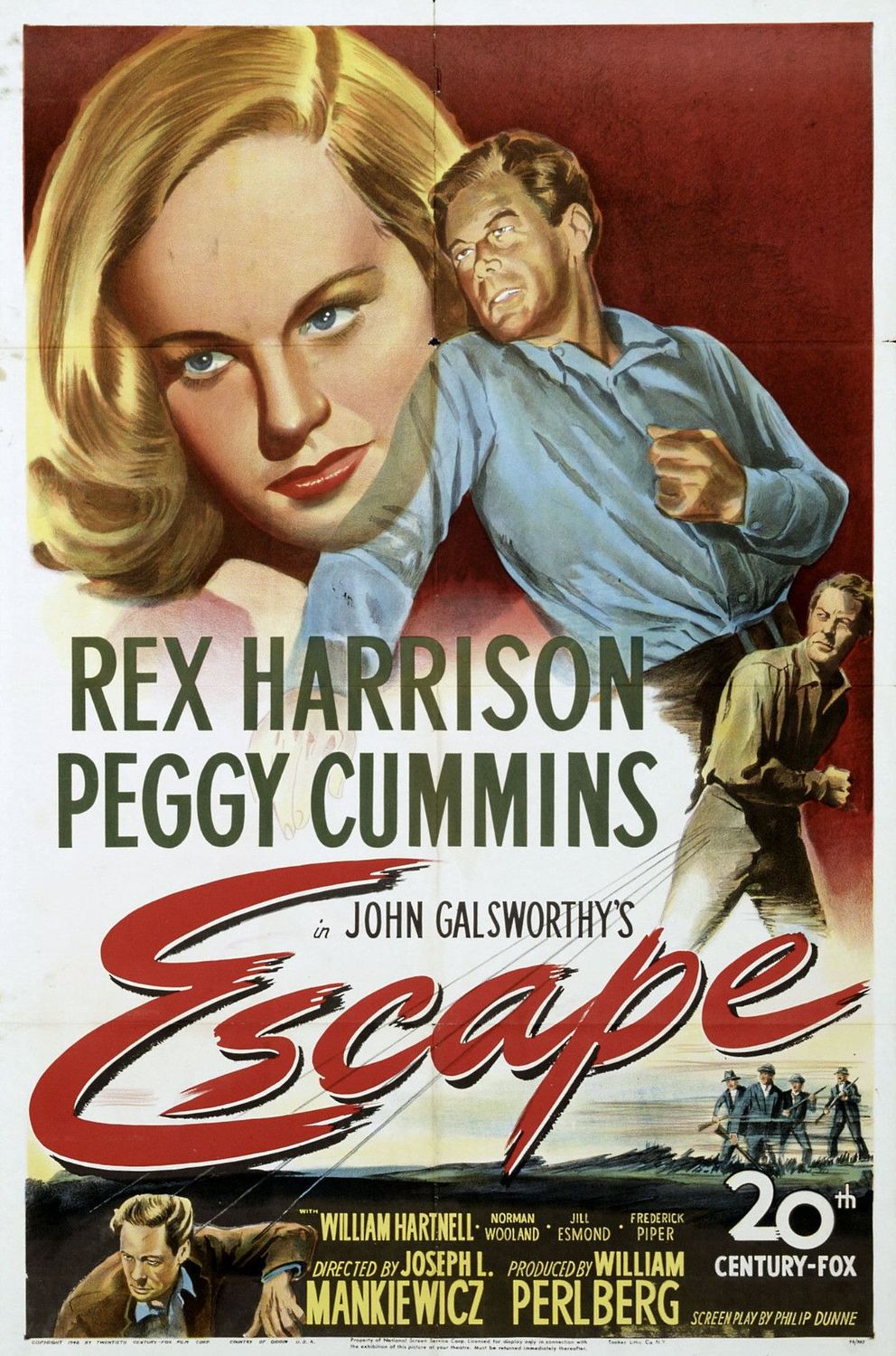 Escape - DVD - (1948) - Rex Harrison, Peggy Cummins, William Hartnell~~