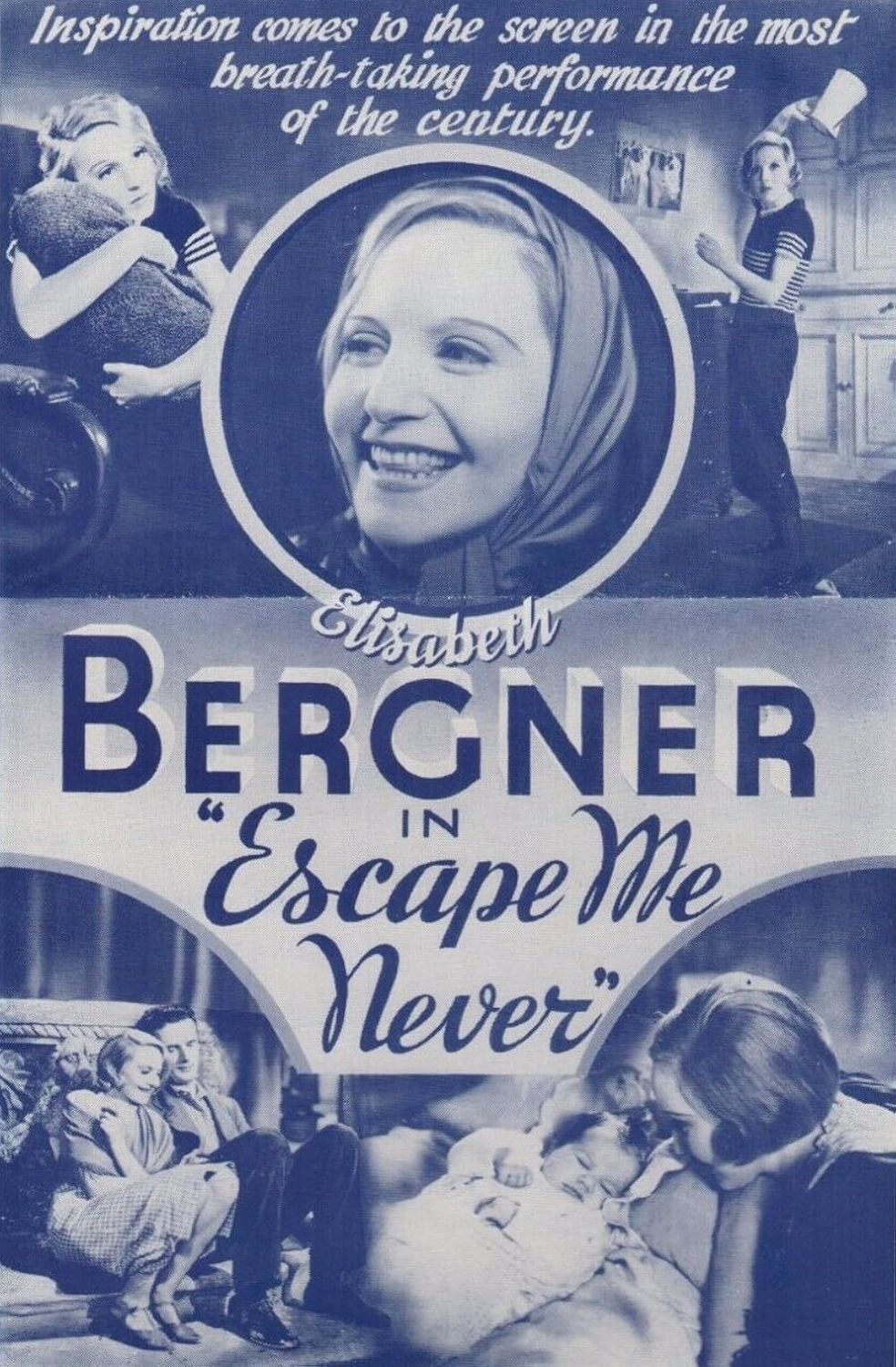 Escape Me Never - DVD - (1935) - Elisabeth Bergner, Hugh Sinclair, Griffith Jones, Penelope Dudley-Ward~~