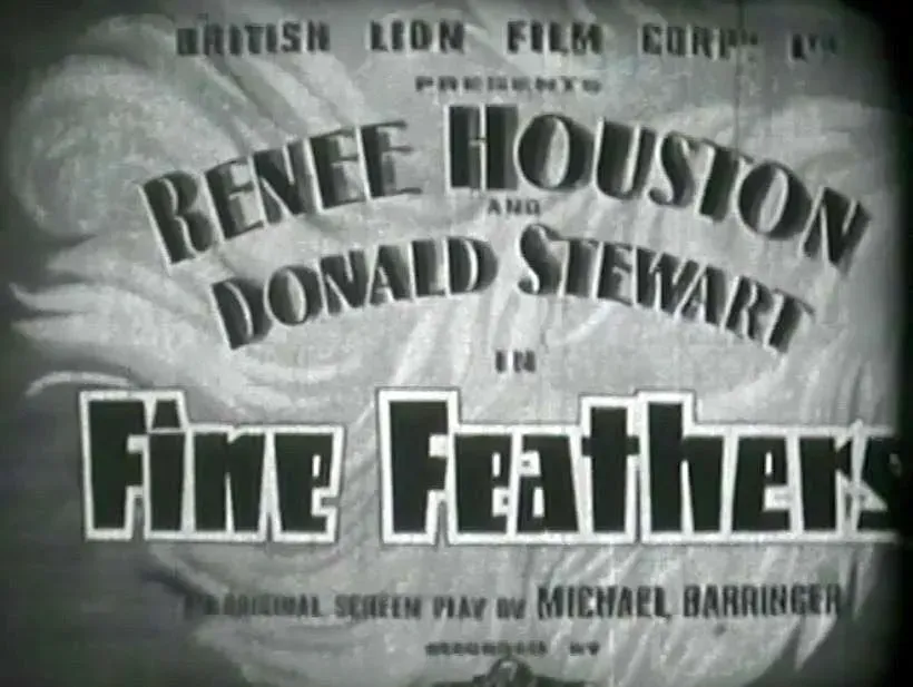 Fine Feathers - DVD - (1937) - Stella Arbenina, Jack Hobbs, Renée Houston, Francis L. Sullivan ~~