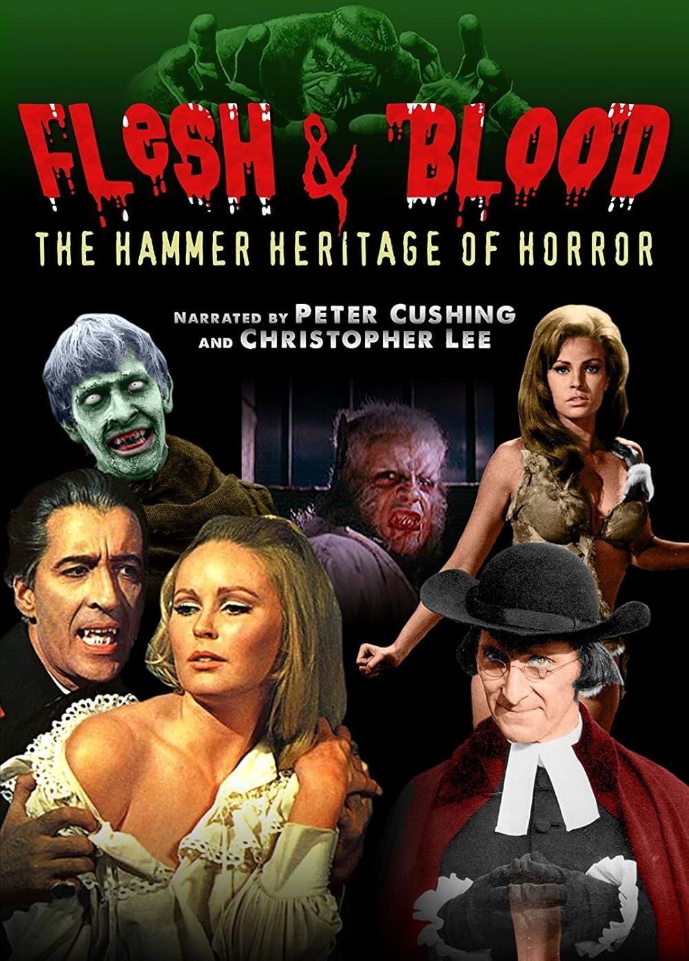 Flesh And Blood: The Hammer Heritage Of Horror - DVD - (1994) - Peter Cushing, Christopher Lee, Roy Ward Baker~~