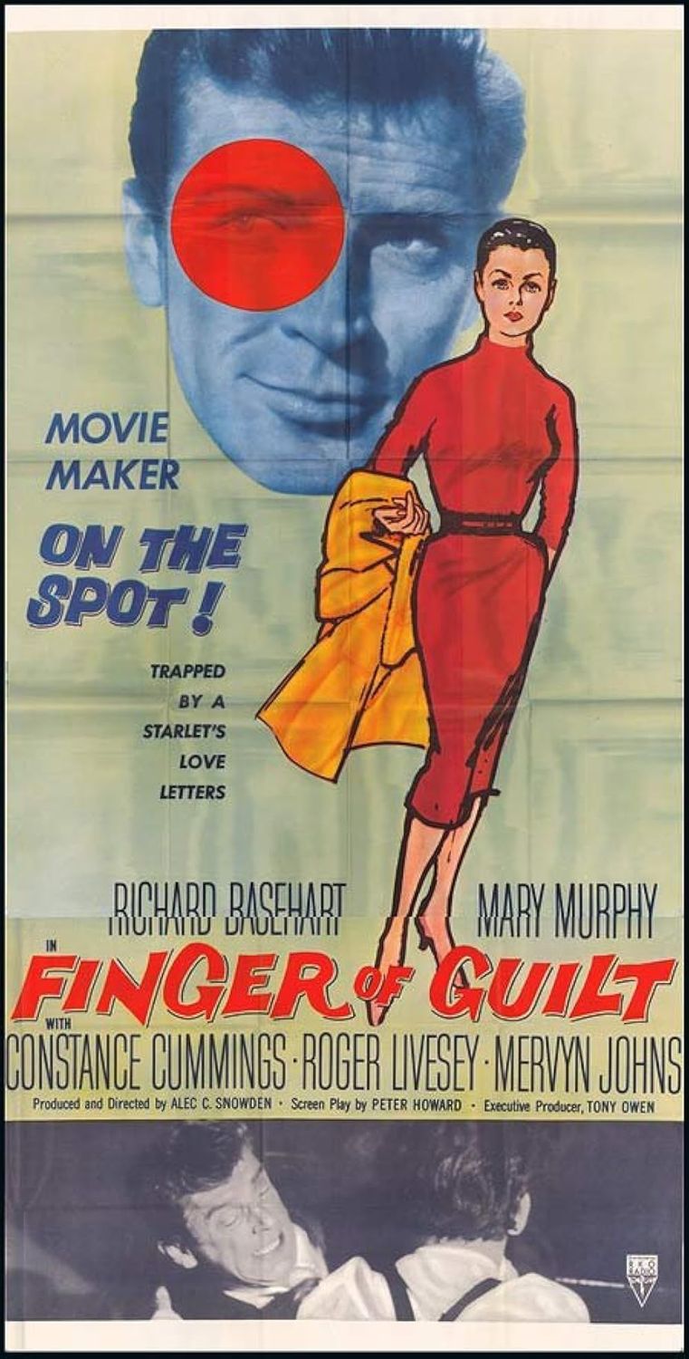 Finger Of Guilt - DVD - (1956) - Richard Basehart, Mary Murphy, Constance Cummings