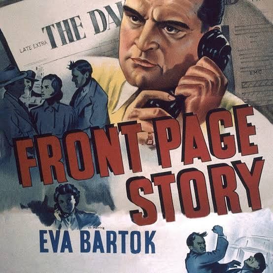 Front Page Story DVD - (1954) -Jack Hawkins, Elizabeth Allan, Eva Bartok, Derek Farr ~~