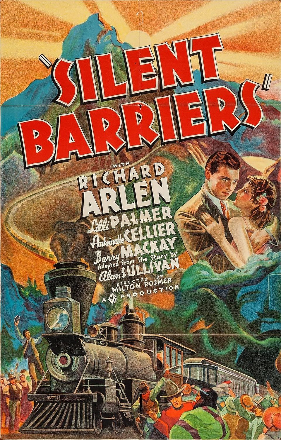 The Great Barrier DVD - (1937) - Richard Arlen, Antoinette Cellier, Barry MacKay, Lilli Palmer~~