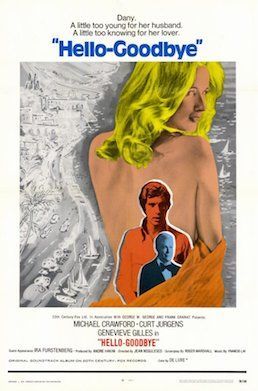 Hello - Goodbye - DVD - (1970) -Michael Crawford, Genevieve Gilles, Curd Jürgens, Ira Furstenberg ~~