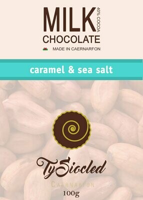 Milk Chocolate Bar- Caramel & Sea Salt