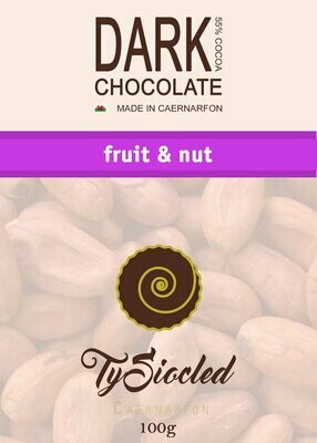 Dark Chocolate Bar - Fruit & Nut