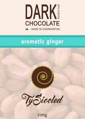 Dark Chocolate Bar - Aromatic Ginger