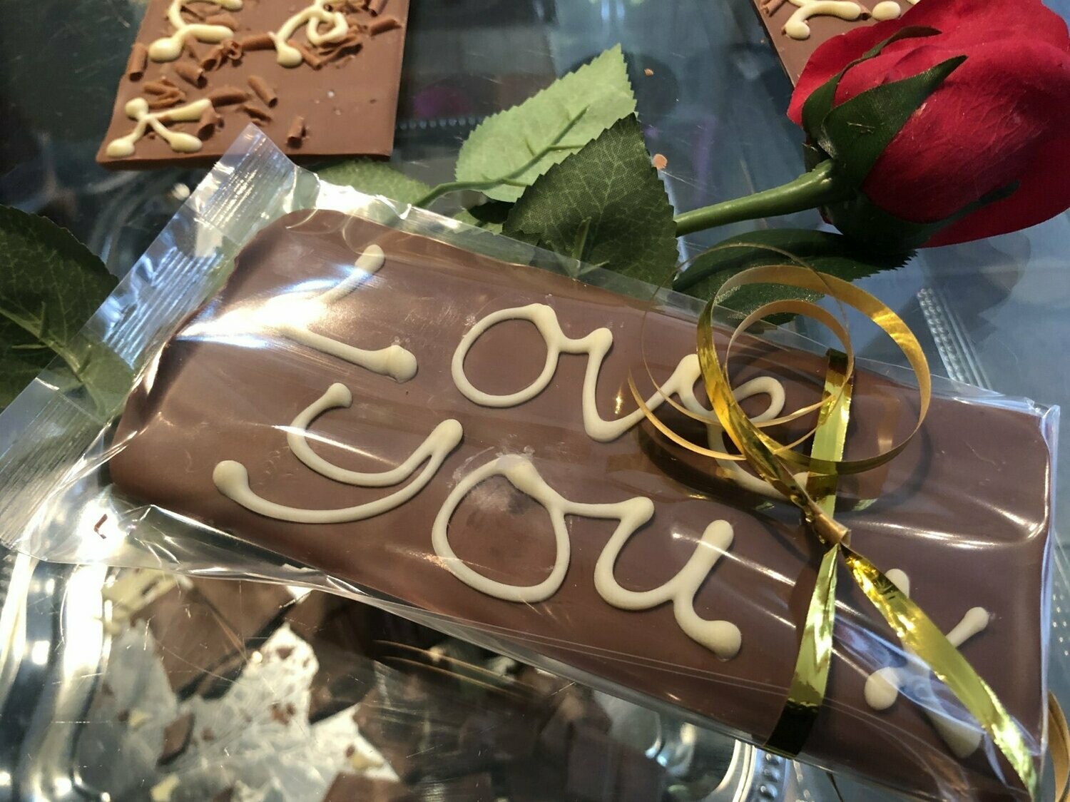 Milk Chocolate 'Love You' Bar