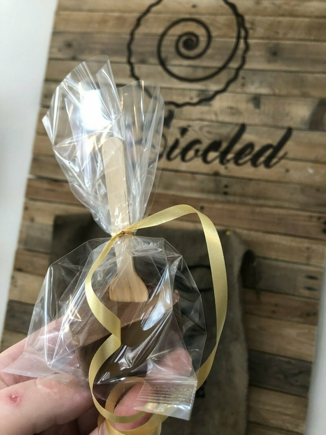 Milk Chocolate - Hot Chocolate Spoon Hearts