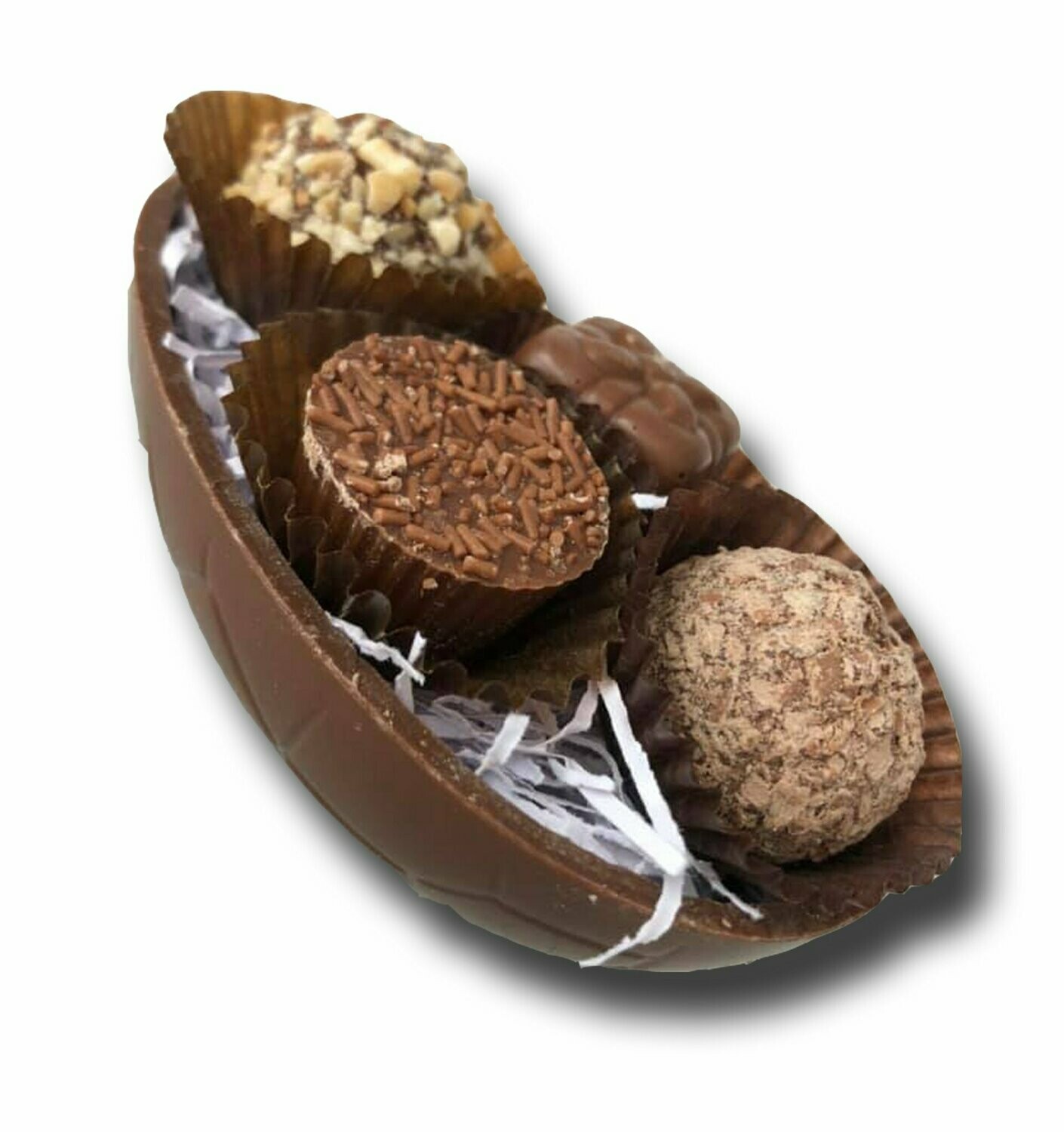 Easter Egg - Small Half Milk filled with chocolates