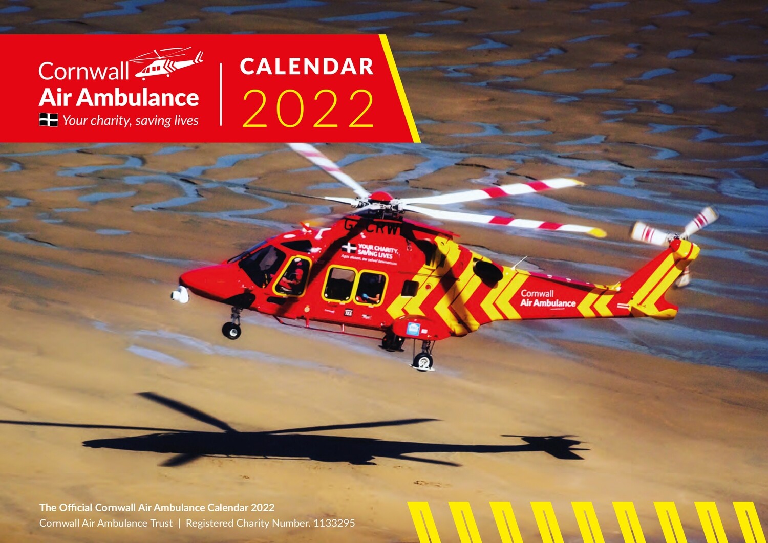 Official Cornwall Air Ambulance Calendar 2022