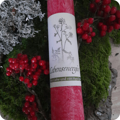 Allgäuer Heilkräuterkerze: Lebensenergie Allgäuer Heilkräuterkerze: Lebensenergie