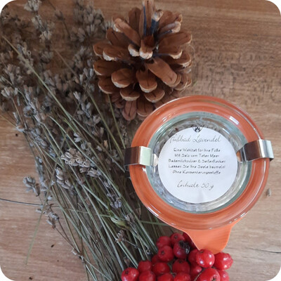 Fußbad im Glas | Lavendel Fußbad im Glas | Lavendel