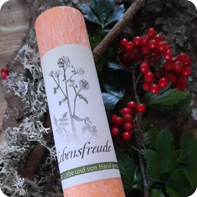 Allgäuer Heilkräuterkerze | Lebensfreude ? Allgäuer Heilkräuterkerze | Lebensfreude ?