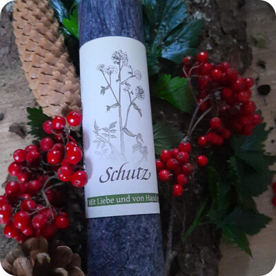 Allgäuer Heilkräuterkerze | Schutz Allgäuer Heilkräuterkerze | Schutz