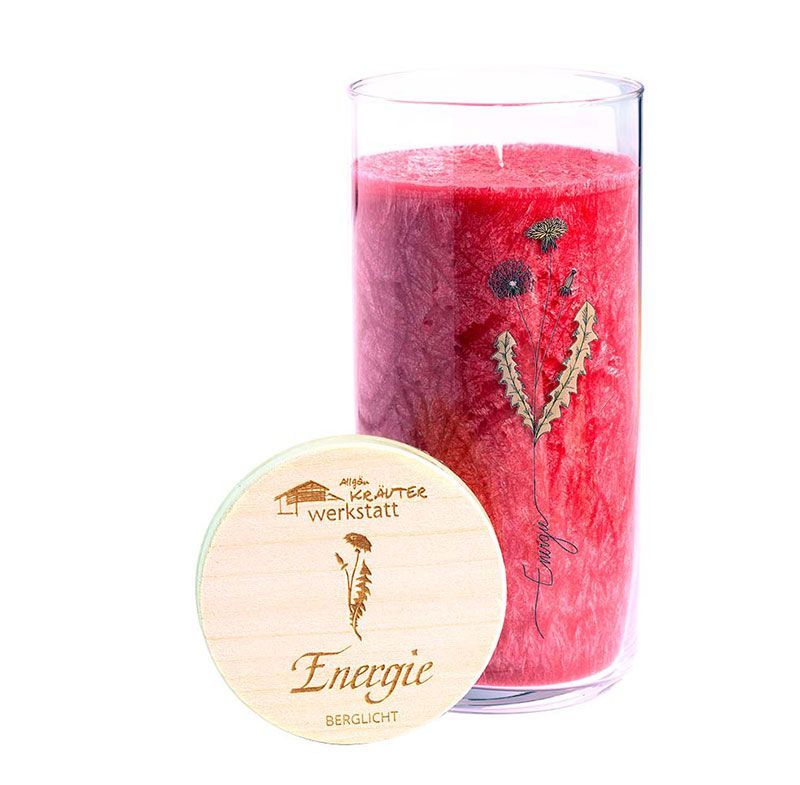 Allgäuer Heilkräuterkerze | Berglicht Allgäuer Heilkräuterkerze | Berglicht "Energie"