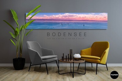 Bodensee Sunset - Panorama - Kunstdruck