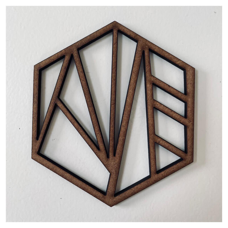 Laser Cut Coaster