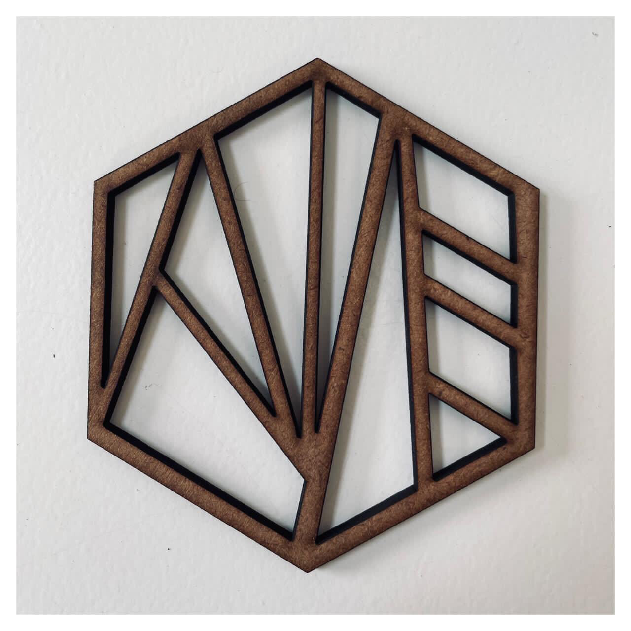 Laser Cut Coaster