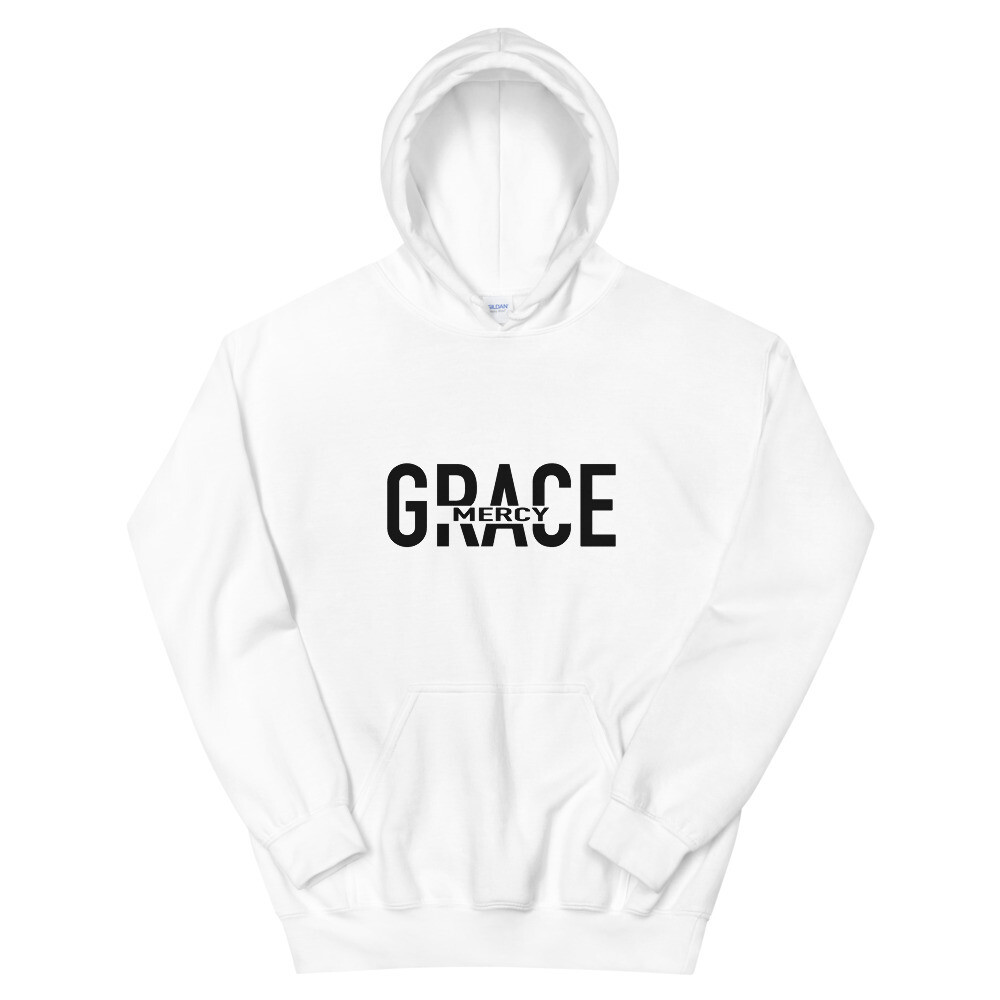 GRACE AND MERCY HOODIE (BLK FONT) UNISEX